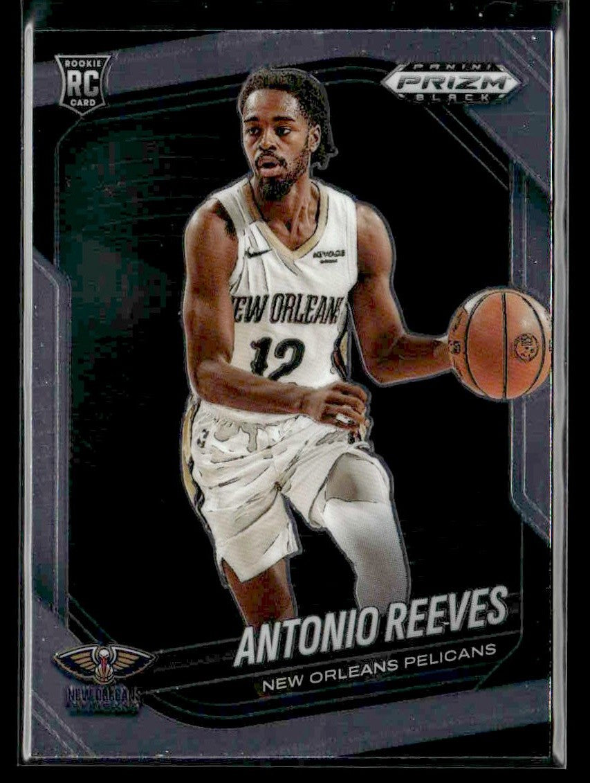 2024-25 Panini Prizm Black #214 Antonio Reeves