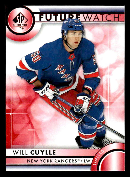 2023-24 SP Authentic #104 Will Cuylle Limited Red