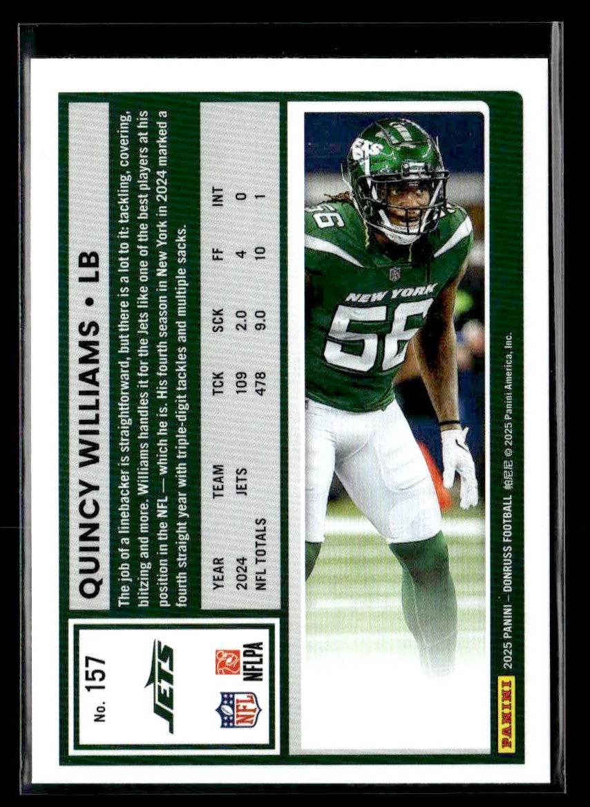 2025 Donruss #157 Quincy Williams
