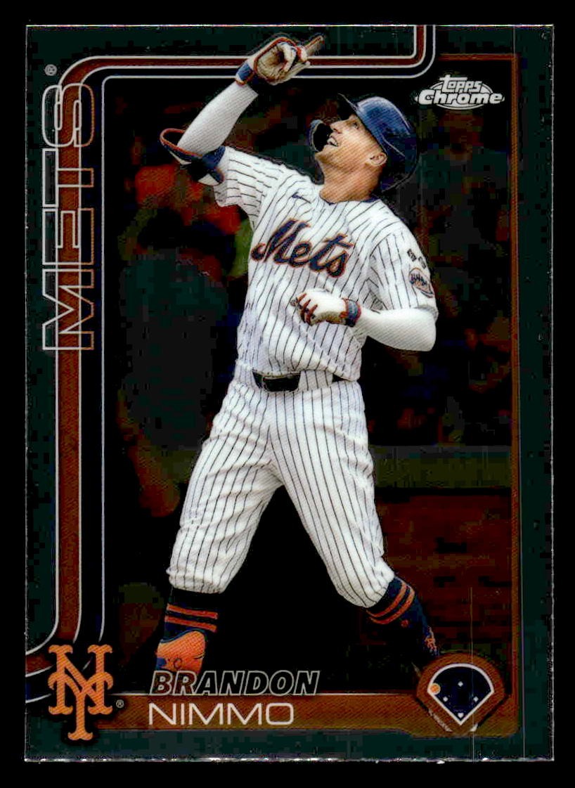 2025 Topps Chrome #280 Brandon Nimmo