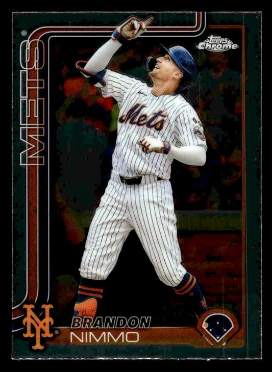 2025 Topps Chrome #280 Brandon Nimmo
