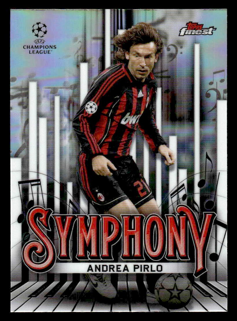 2024-25 Topps Finest UEFA Club Comp #SY-4 Andrea Pirlo Symphony