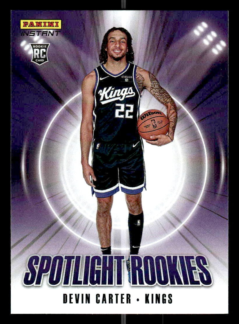 2024-25 Panini Instant NBA Spotlight Rookies #SR.13 Devin Carter