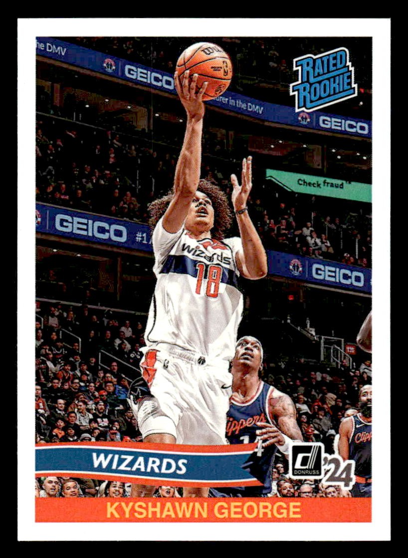 2024-25 Panini Instant #RRR-23 Kyshawn George Rated Rookie Retro #/152