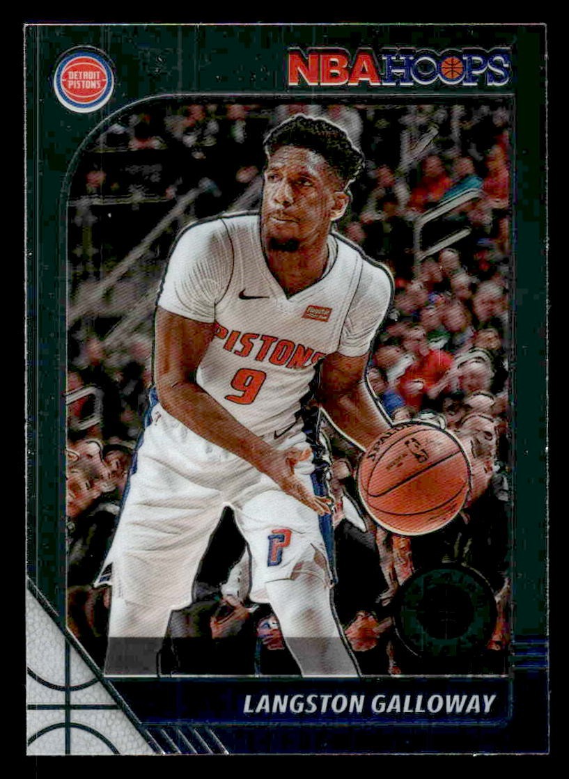 2019-20 Hoops Premium Stock #56 Langston Galloway