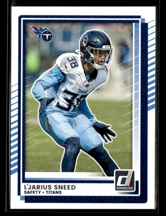 2025 Donruss #198 L'Jarius Sneed
