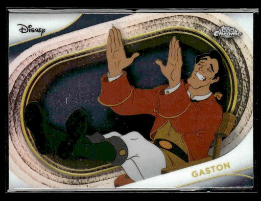 🌟 Gaston — 2025 Topps Chrome Disney #127 🌟