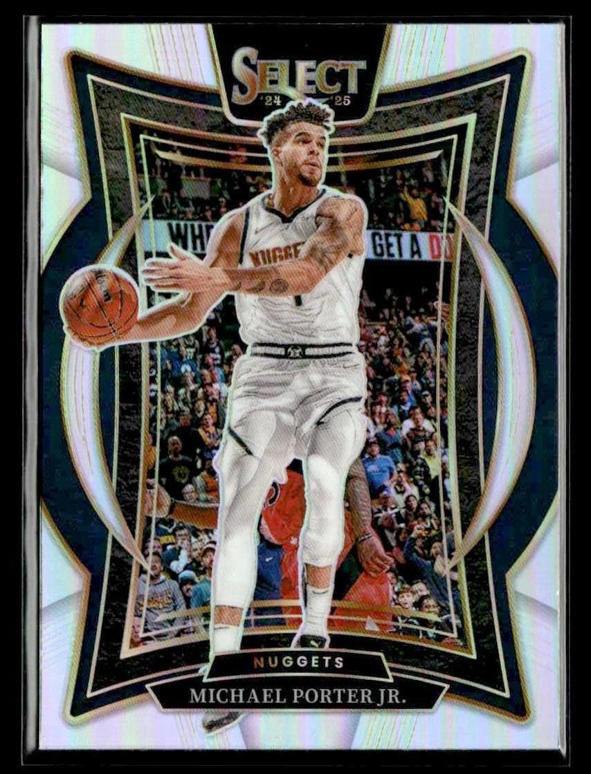 2024-25 Panini Select #32 Michael Porter Jr. Silver Prizm
