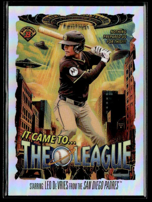 2025 Bowman Chrome #IT-17 Leo De Vries It Came To The League