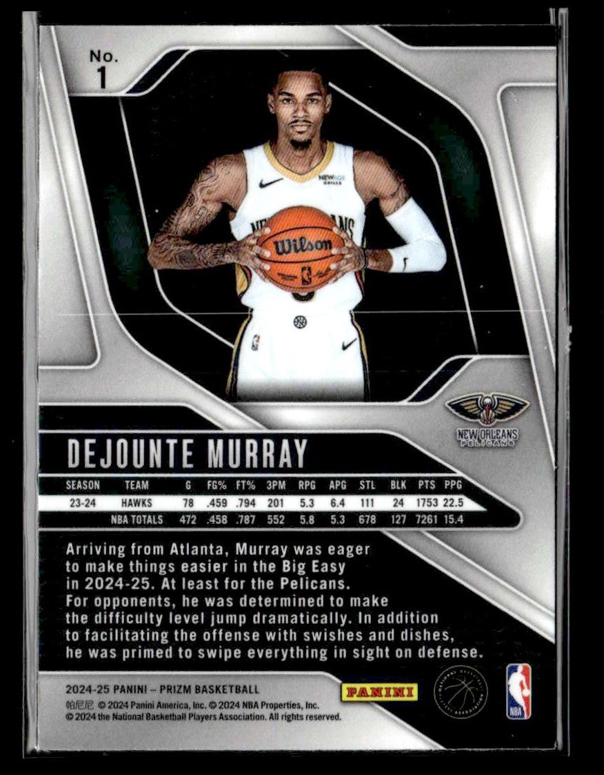 2024-25 Panini Prizm #1 Dejounte Murray