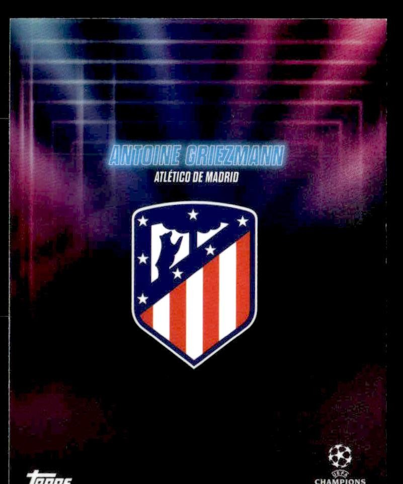 2023-24 Topps Showtime UEFA Club Competitions #NNO Antoine Griezmann