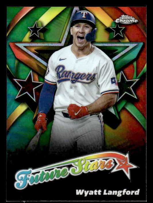 2025 Topps Chrome #FS-13 Wyatt Langford Future Stars