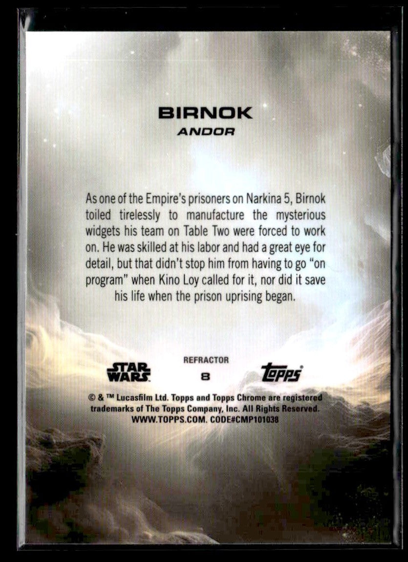 π Birnok β 2025 Topps Chrome Star Wars #8 π