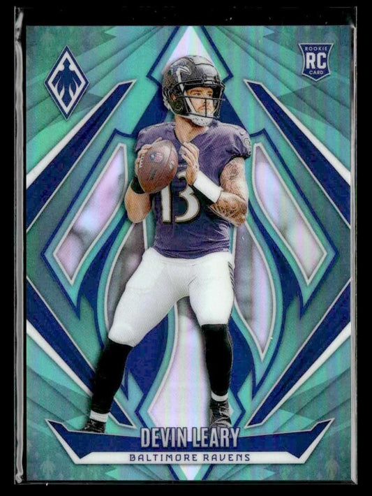 2024 Panini Phoenix #177 Devin Leary Teal #/28