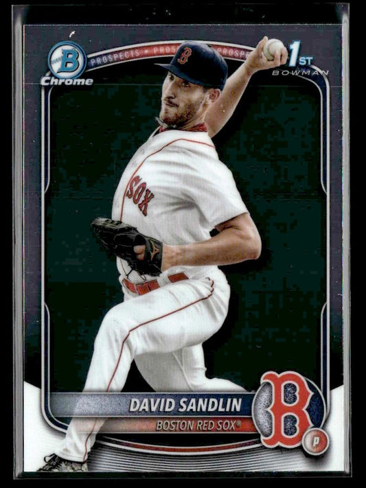 2025 Bowman Chrome #BCP-195 David Sandlin