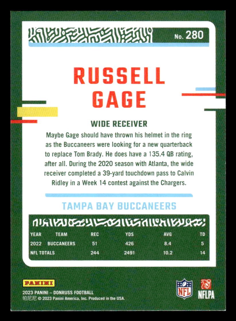 2023 Donruss #280 Russell Gage