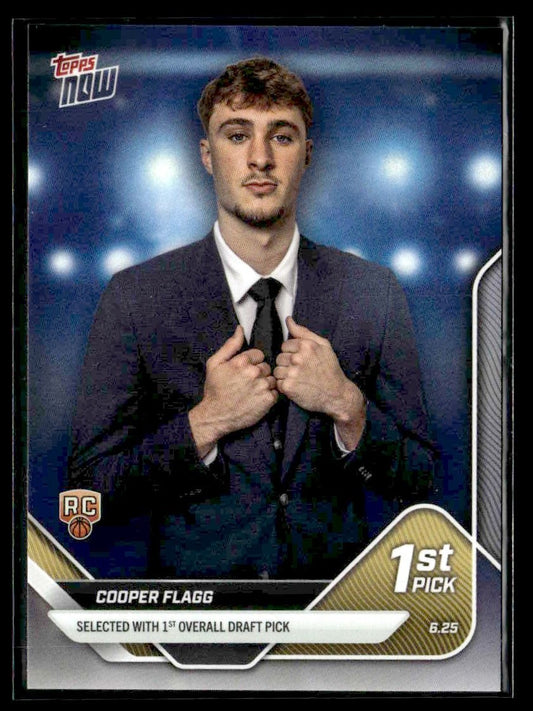2025-26 Topps Now #D1 Cooper Flagg