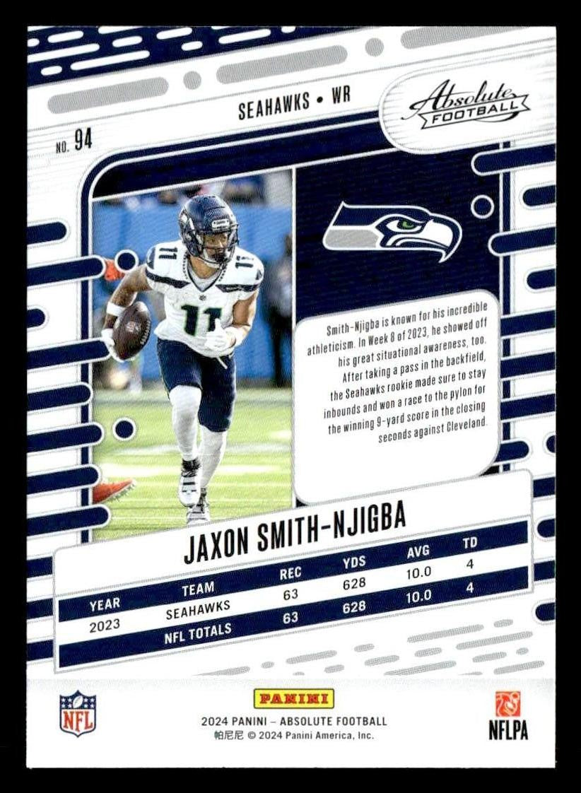 2024 Panini Absolute #94 Jaxon Smith-Njigba Retail