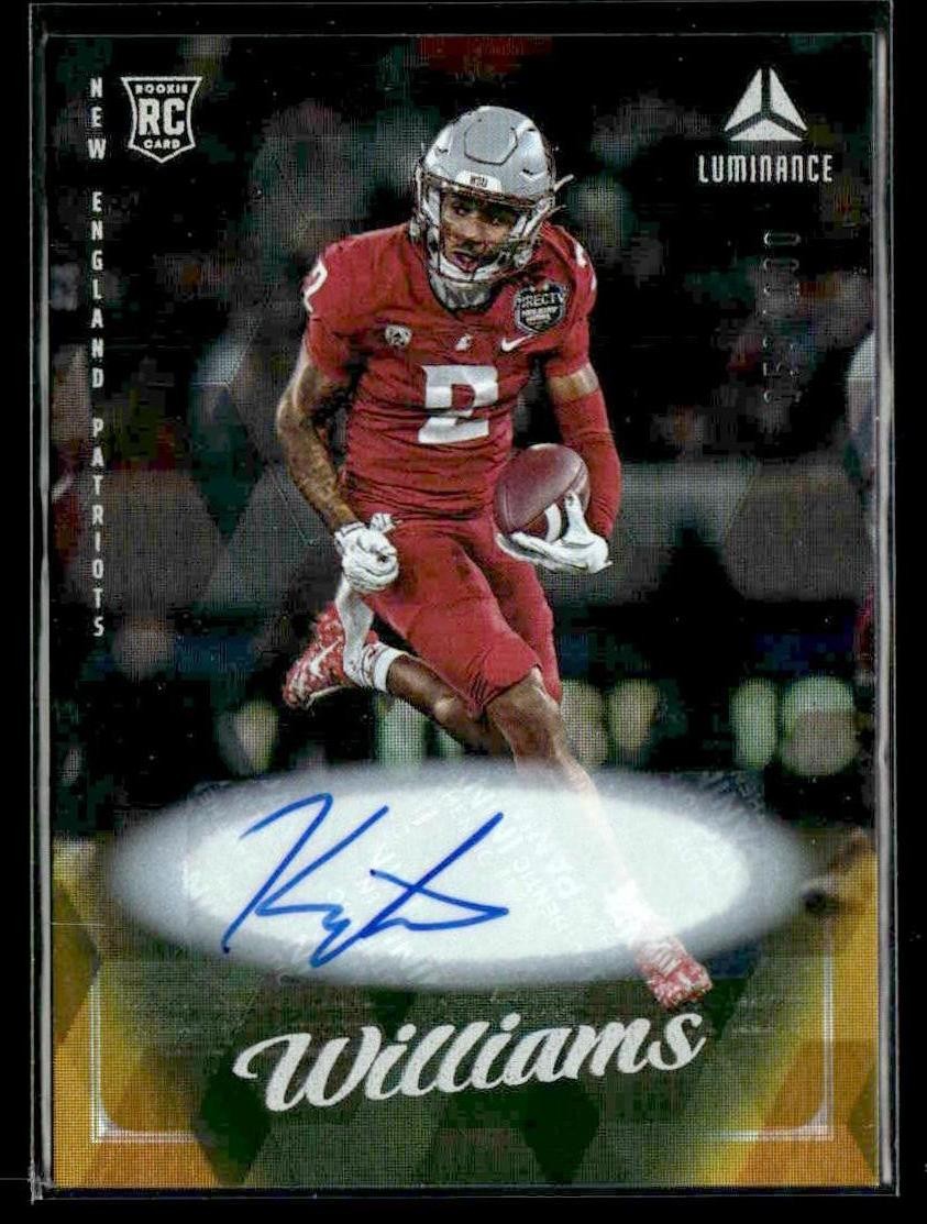 2025 Panini Luminance #134 Kyle Williams Base Luminance Gold Auto #/100