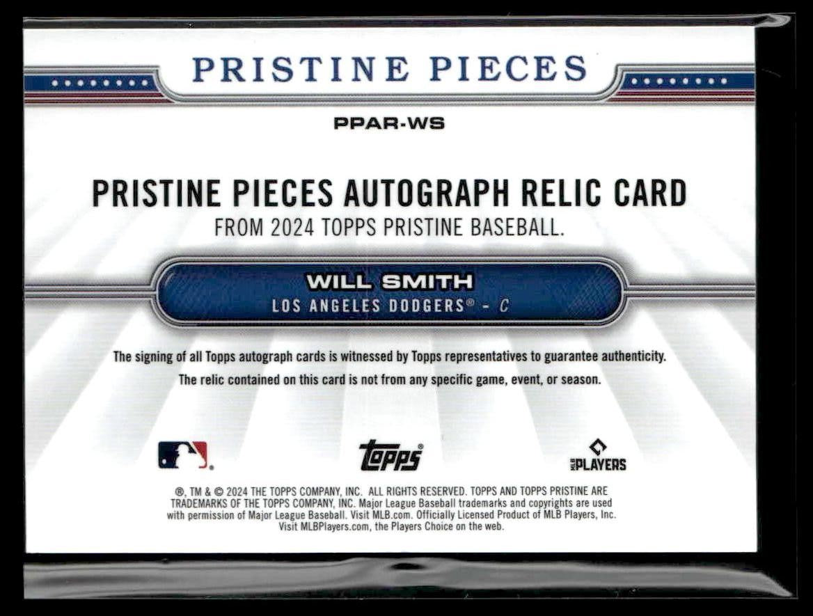 2024 Topps Pristine #PPAR-WS Will Smith Pristine Pieces Autographs Relics