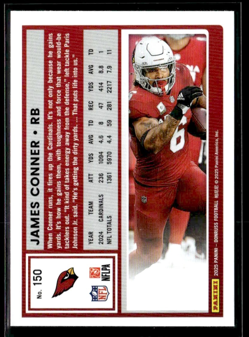 2025 Donruss #150 James Conner