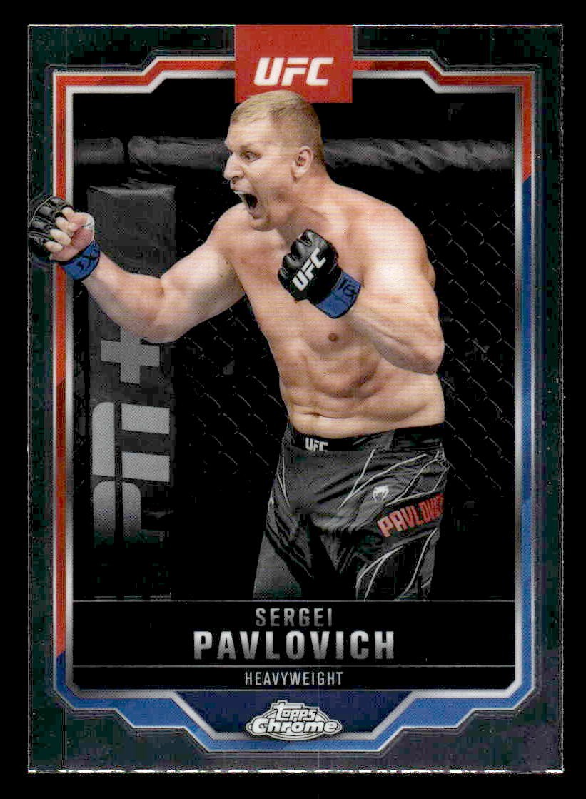 2025 Topps Chrome UFC #148 Sergei Pavlovich