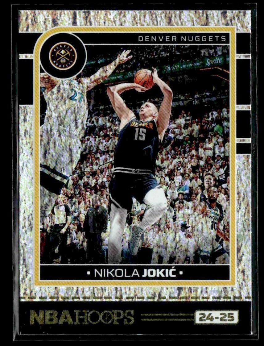 2024-25 Hoops #12 Nikola Jokic Texture