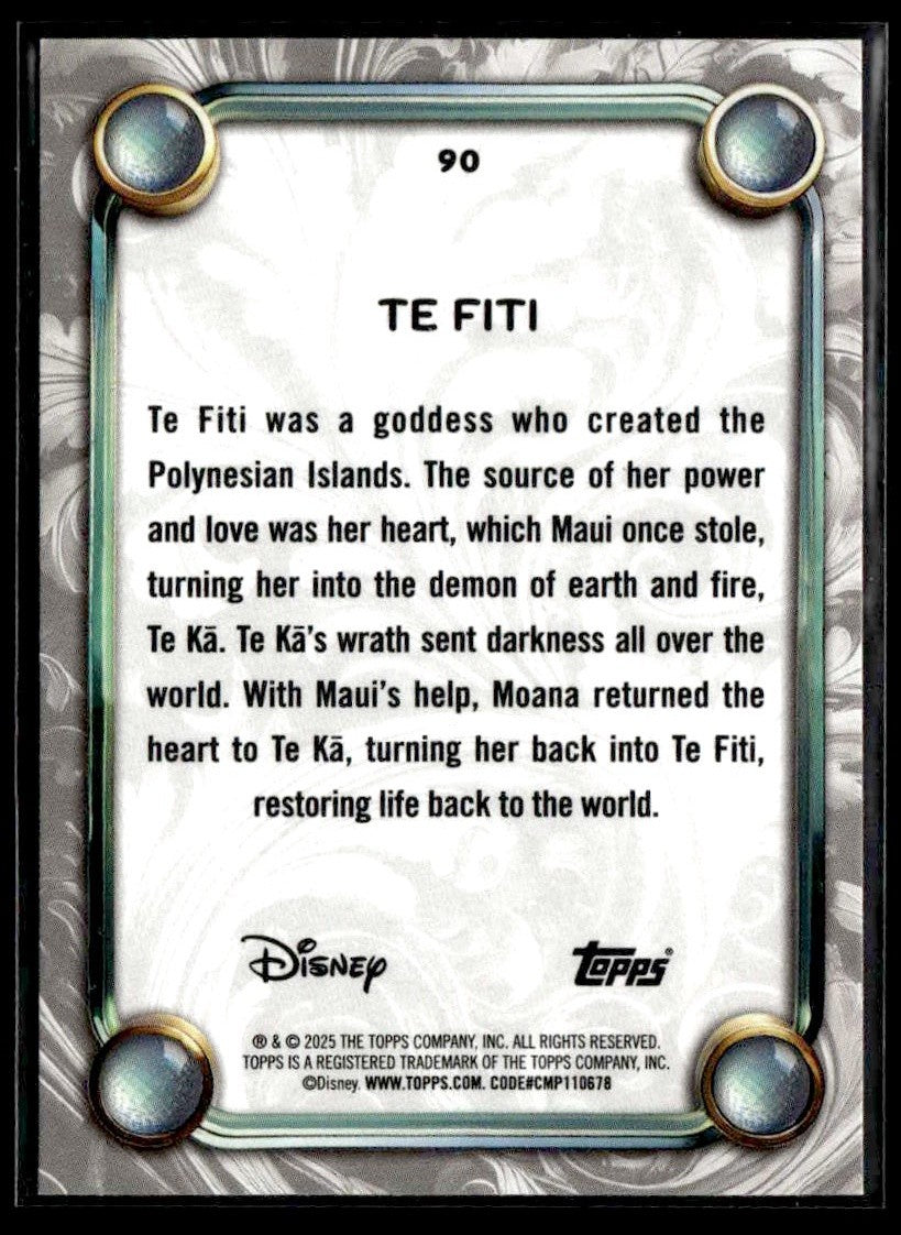 2025 Topps Disney Wonder #90 Te Fiti