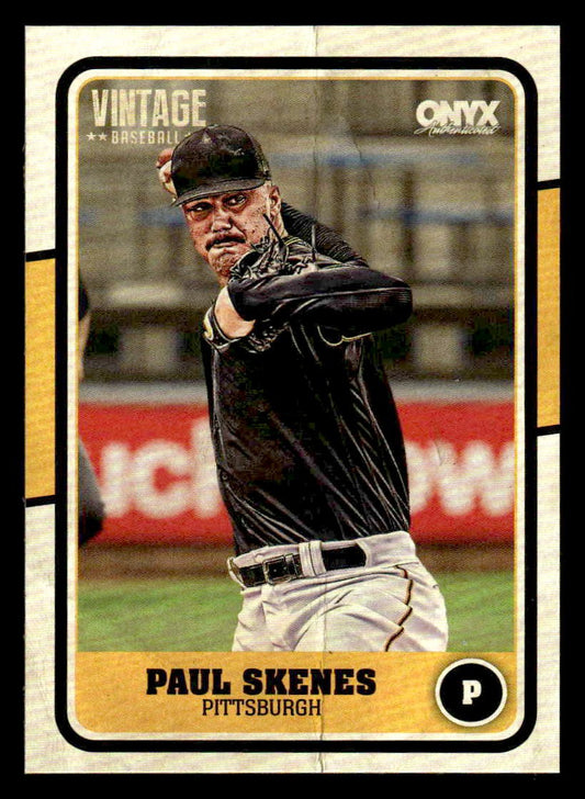 2025 Onyx Vintage #OVPASK Paul Skenes