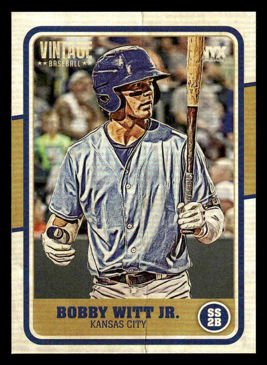 2025 Onyx Vintage #OVBOWI Bobby Witt Jr.