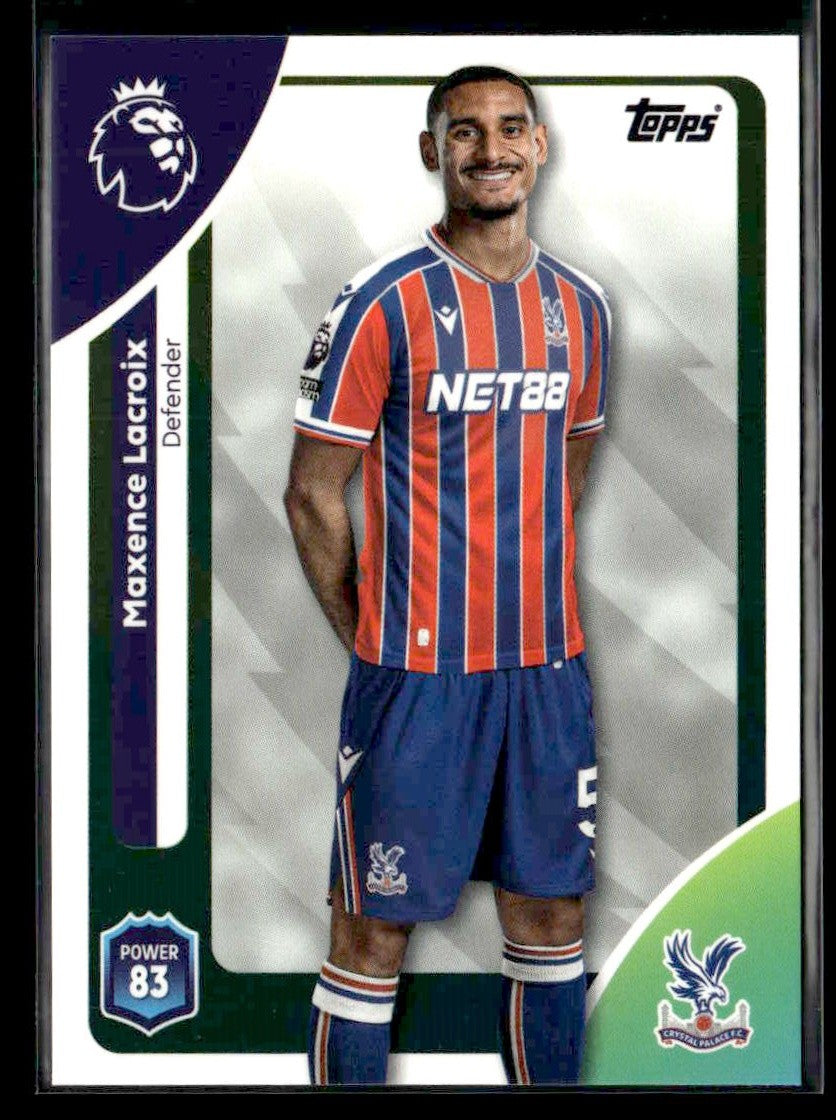 2025-26 Topps Premier League #113 Maxence Lacroix