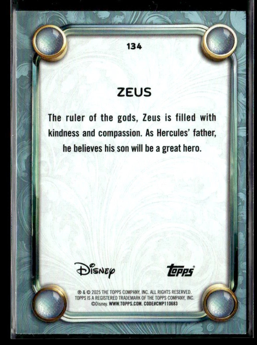 2025 Topps Disney Wonder #134 Zeus Tier 2
