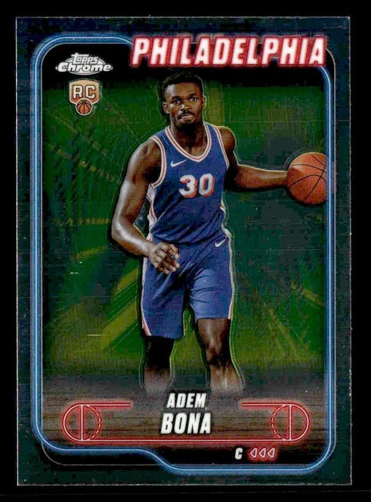 2024-25 Topps Chrome #183 Adem Bona