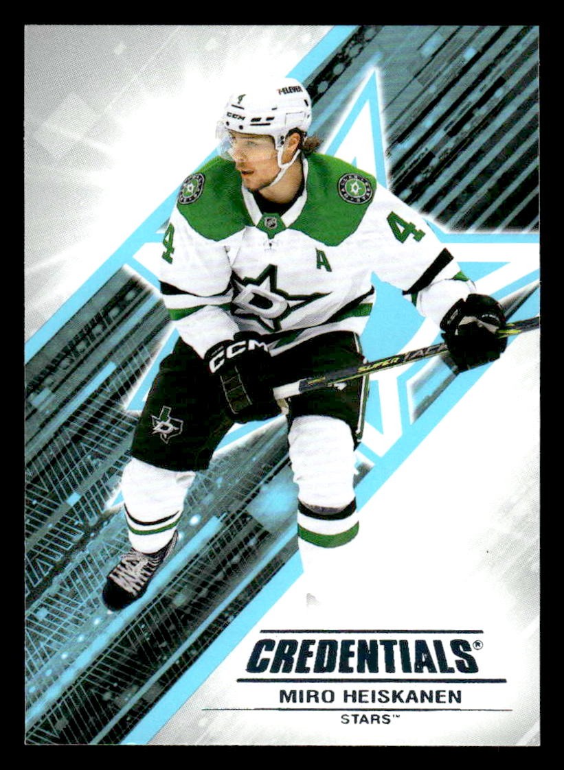 2024-25 Upper Deck Credentials #4 Miro Heiskanen