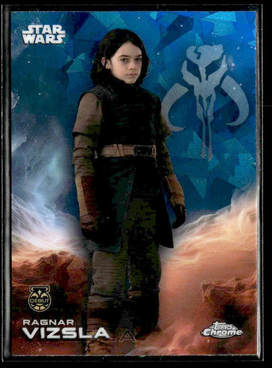 2025 Topps Chrome Sapphire Edition Star Wars #154 Ragnar Vizsla Debut