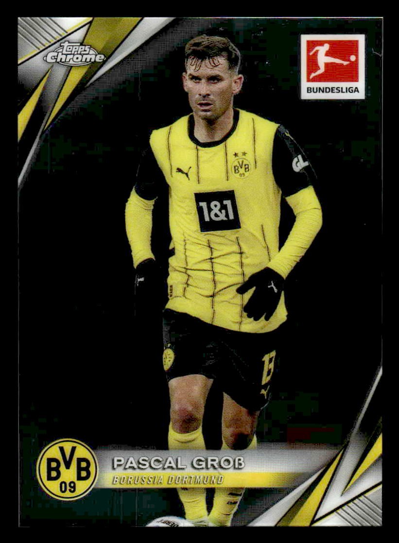 2025 Topps Chrome Bundesliga #25 Pascal Grob