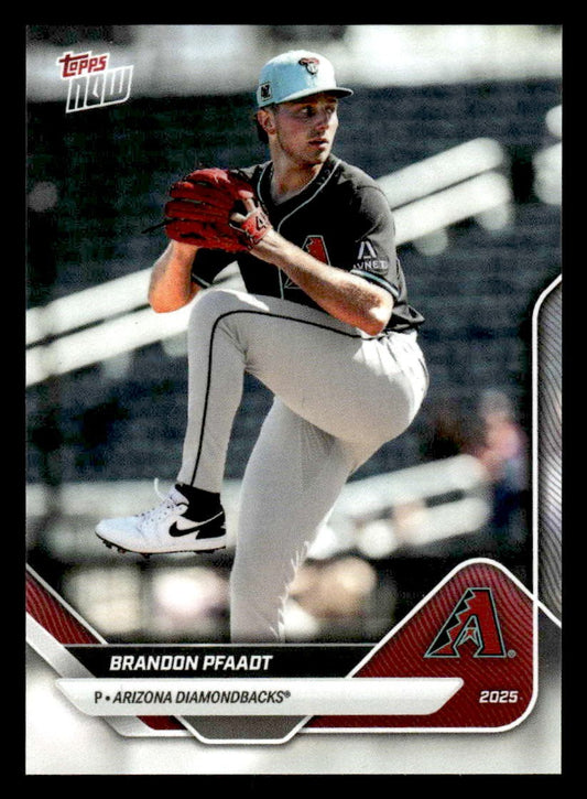 2025 Topps Now Road to Opening Day Arizona Diamondbacks #OD-258 Brandon Pfaadt