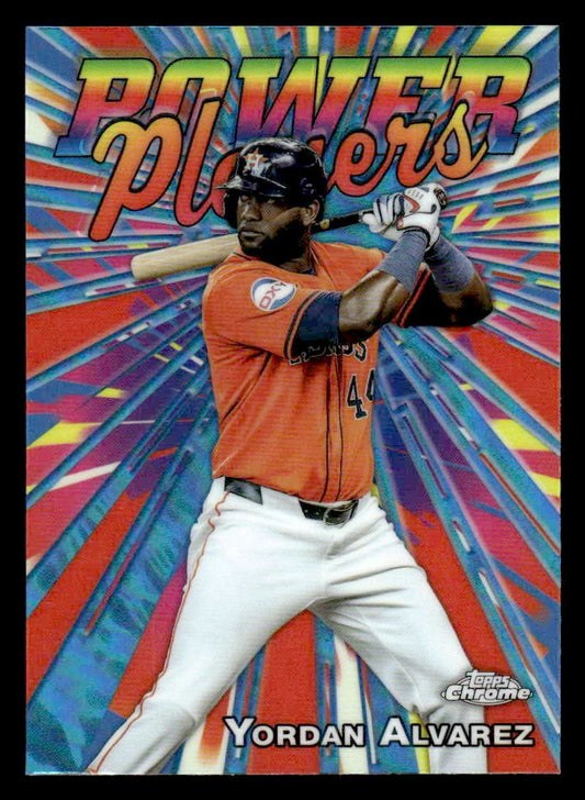 2025 Topps Chrome #PP-10 Yordan Alvarez Power Players