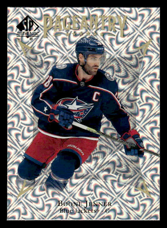 2021-22 SP Authentic #P-7 Boone Jenner Pageantry