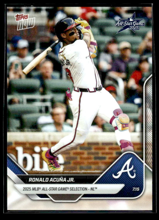 2025 Topps Now MLB All-Star Game #ASG-RAJ Ronald Acuna Jr.