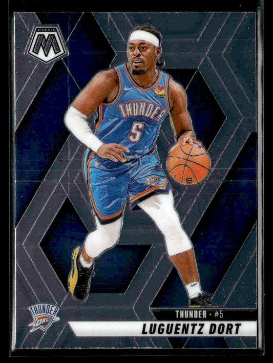 2024-25 Panini Mosaic #25 Luguentz Dort