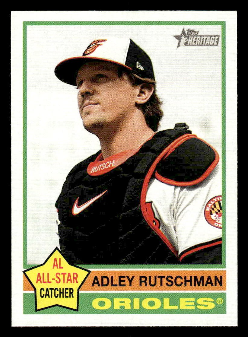 2025 Topps Heritage #294 Adley Rutschman