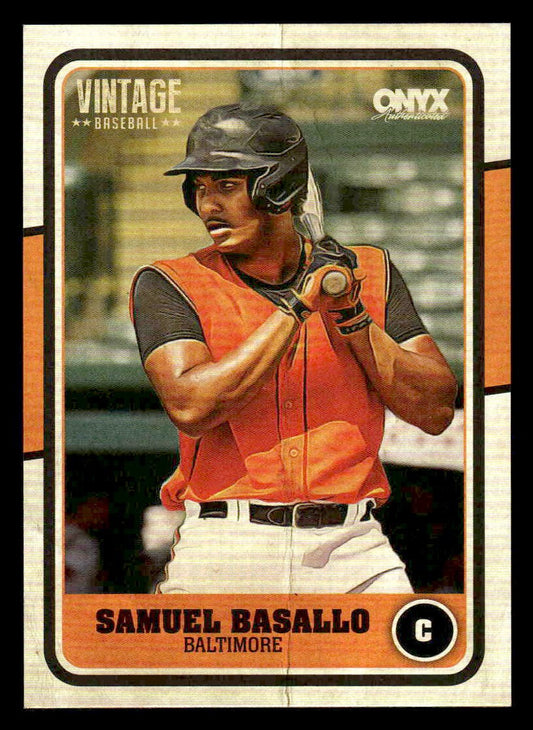 2025 Onyx Vintage #OVSABA Samuel Basallo