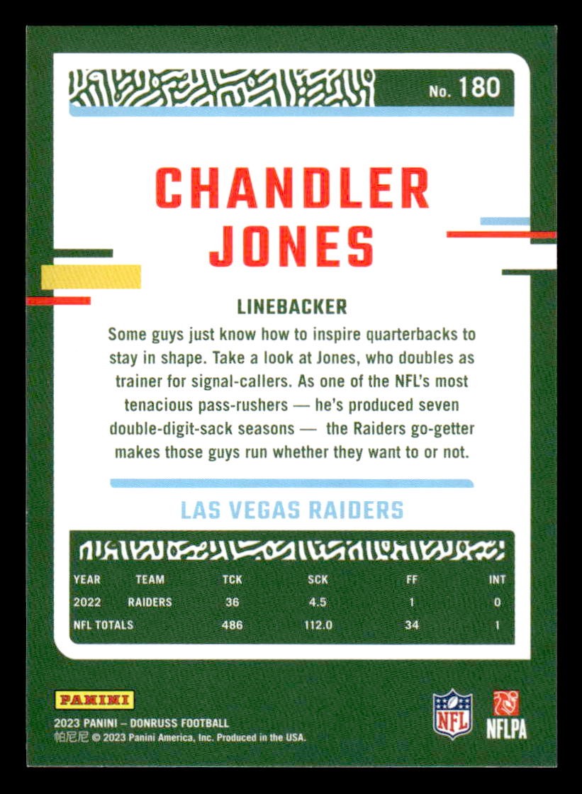 2023 Donruss #180 Chandler Jones