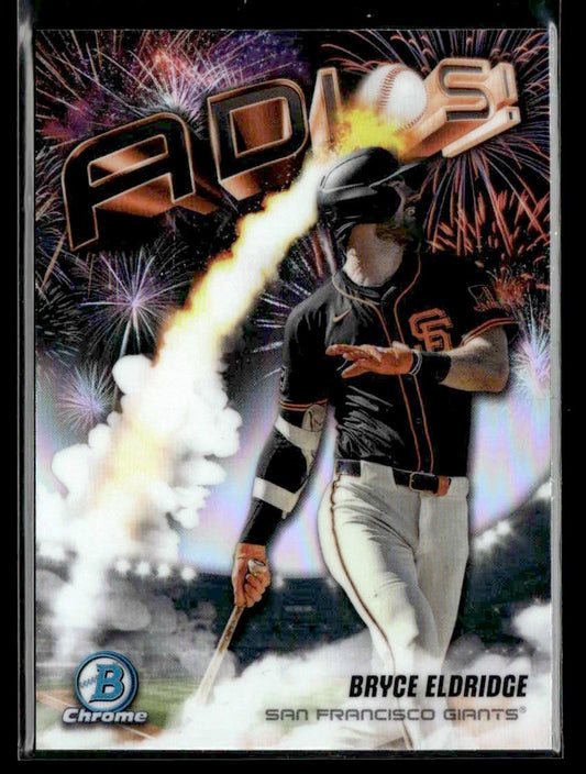 2025 Bowman Chrome #AD-10 Bryce Eldridge Adios!