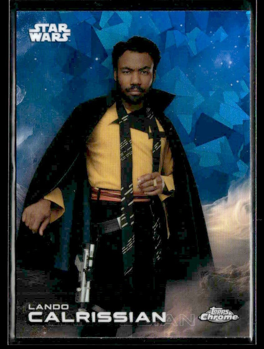 2025 Topps Chrome Sapphire Edition Star Wars #78 Lando Calrissian