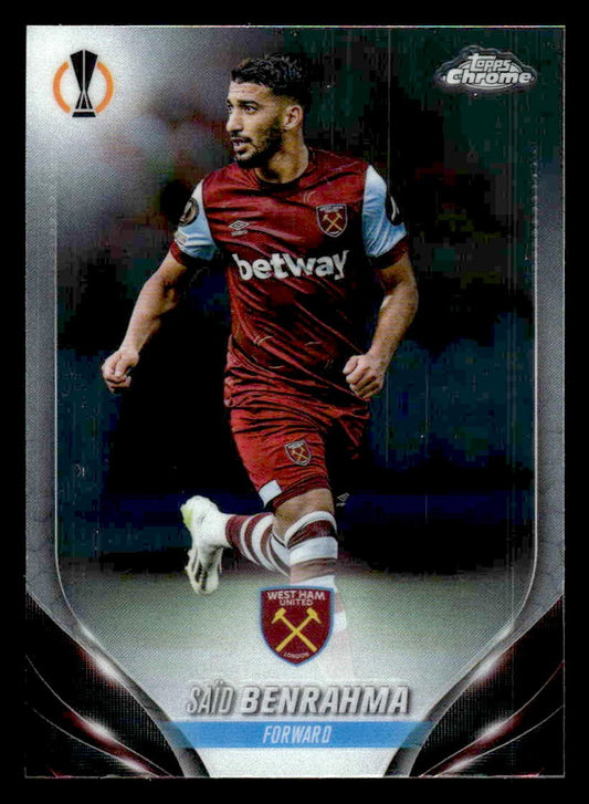 2023-24 Topps Chrome UEFA Club Competitions #103 Saïd Benrahma