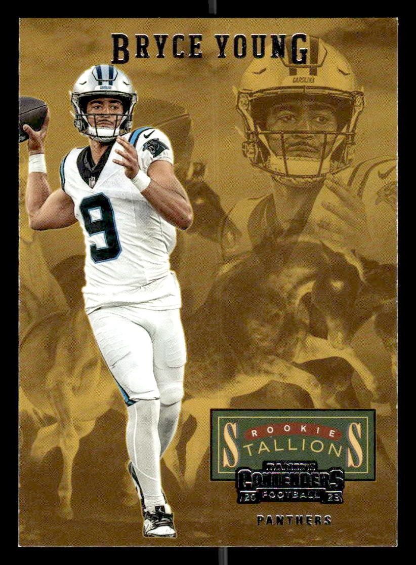 2023 Panini Contenders #3 Bryce Young Rookie Stallions