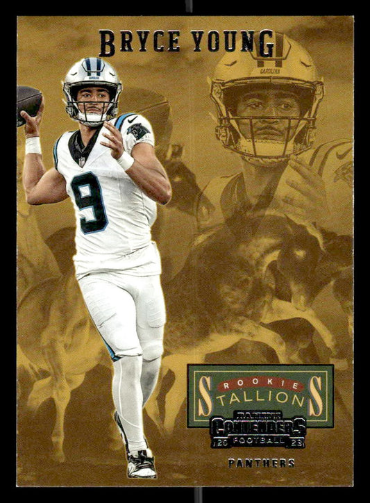 2023 Panini Contenders #3 Bryce Young Rookie Stallions