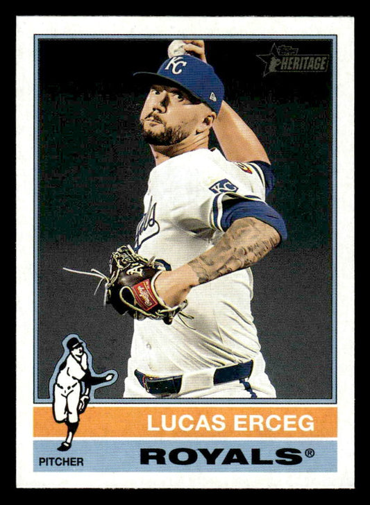 2025 Topps Heritage #62 Lucas Erceg